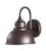 Darby One Light Outdoor Wall Lantern in Oil Rubbed Bronze