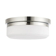 Stratus 2-Light 11" Flush Mount in Polished Chrome