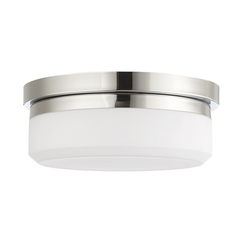 Stratus 2-Light 11" Flush Mount in Polished Chrome