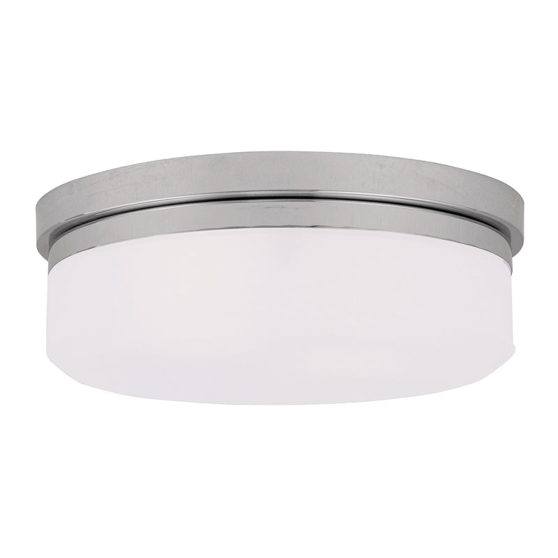 Stratus 2-Light 13" Flush Mount in Polished Chrome