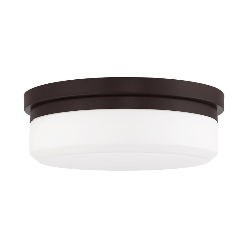 Stratus 2-Light 13" Flush Mount in Bronze