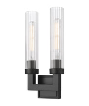 Beau 2 Light 8" Wall Sconce in Matte Black