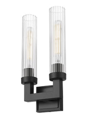Beau 2 Light 8" Wall Sconce in Matte Black