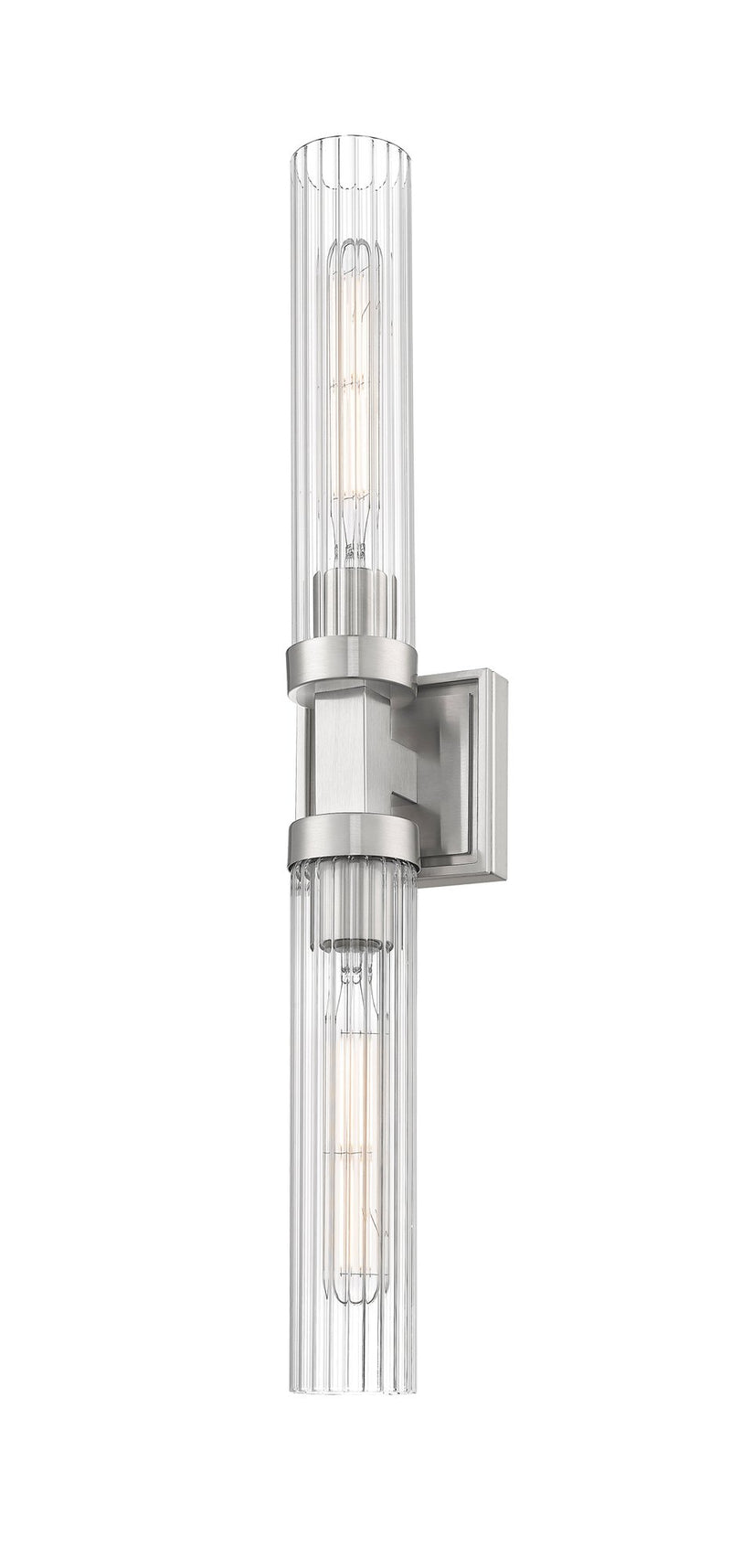 Beau 2 Light 4.5" Wall Sconce in Brushed Nickel