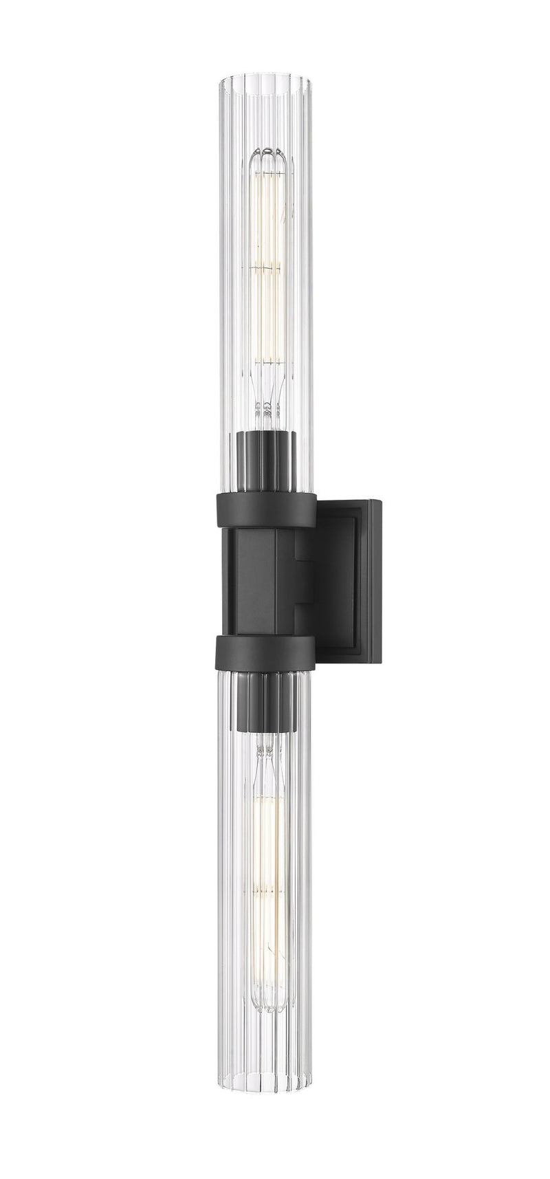 Beau 2 Light 4.5" Wall Sconce in Matte Black