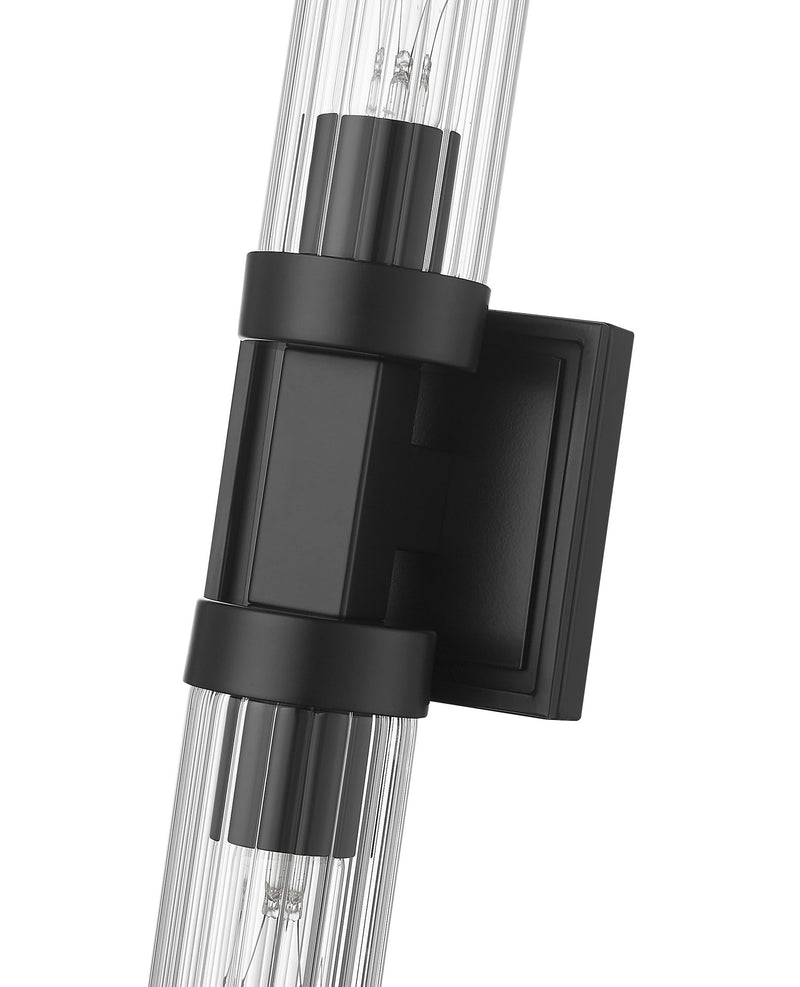 Beau 2 Light 4.5" Wall Sconce in Matte Black