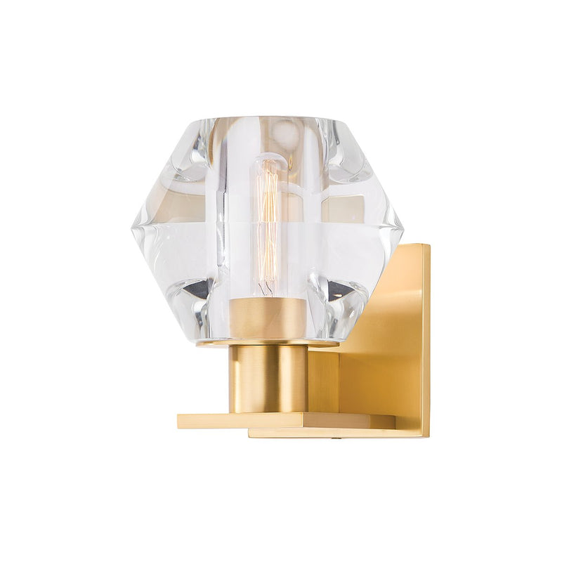 Cooperstown Wall Sconce in Aged Brass