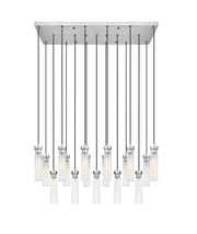Beau 17 Light 42" Linear Pendant in Brushed Nickel