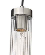 Beau 1 Light 4.75" Pendant, Cord Mount in Brushed Nickel