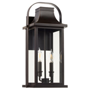 Downey 20" 2 Light Outdoor Wall Lantern in Bronze