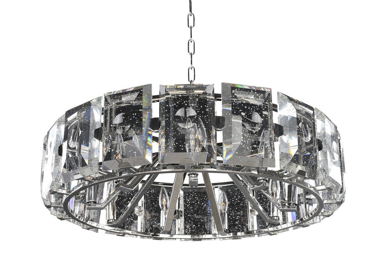 Giada 9-Light Pendant in Stainless Steel