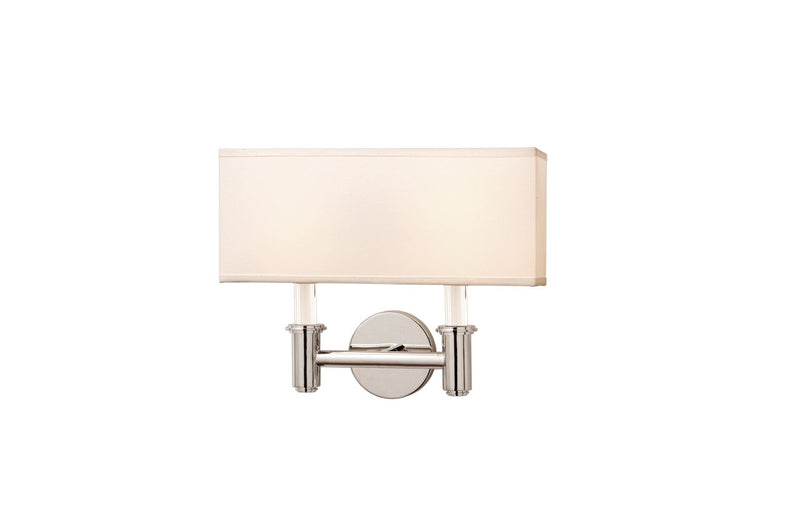 Dupont 2-Light Wall Sconce in Chrome