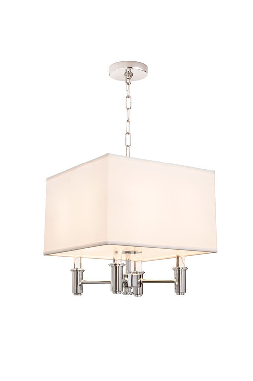 Dupont 14" 4-Light Chandelier in Chrome
