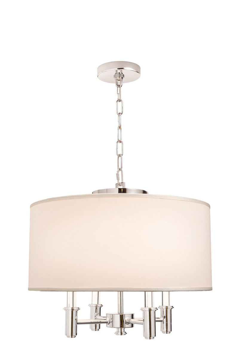 Dupont 20" 4-Light Chandelier in Chrome