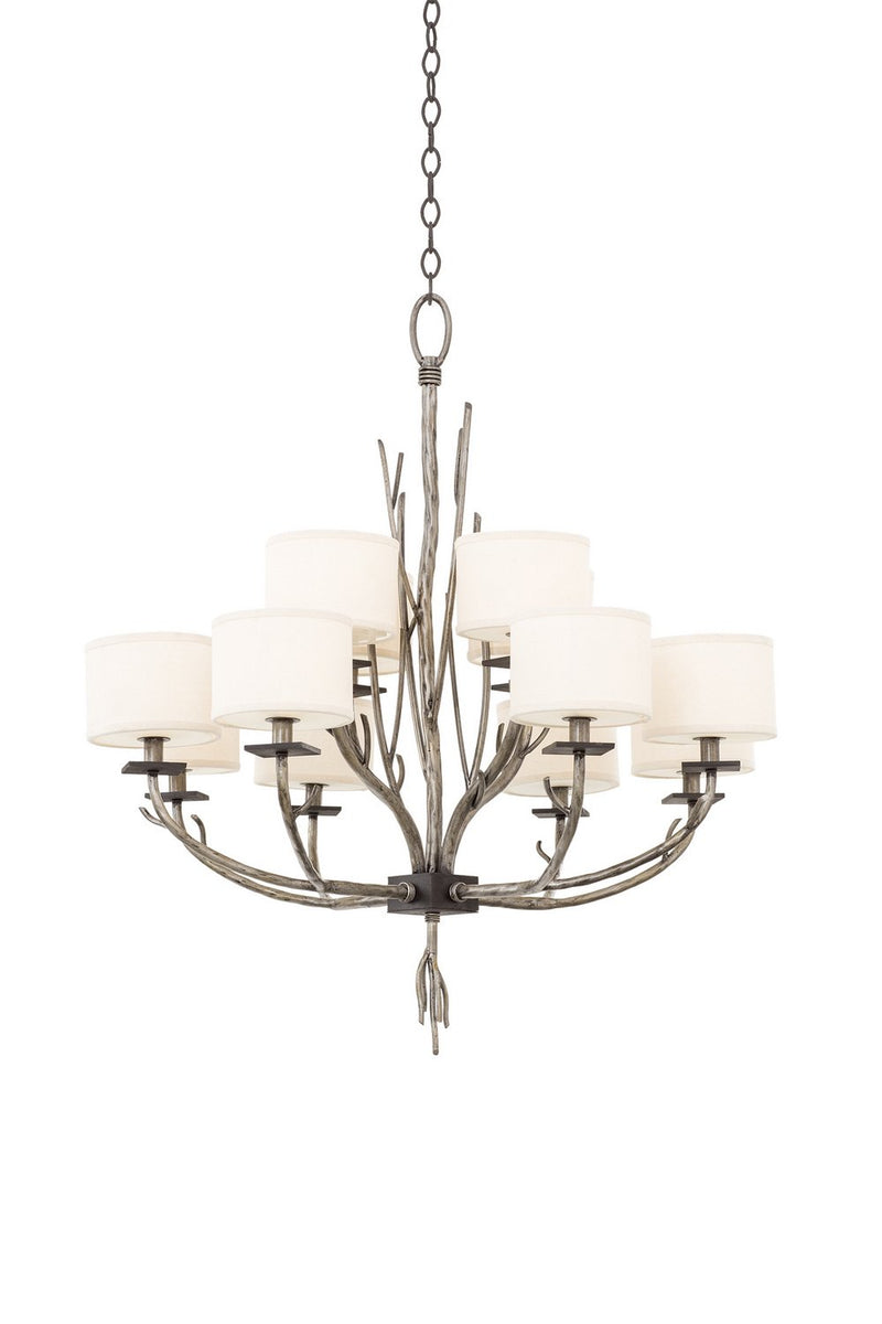 Denali 12-Light Chandelier in Bronze Jewel Tone
