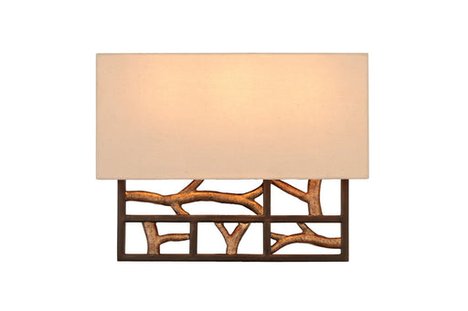 Hudson 3-Light Wall Sconce in Bronze Gold