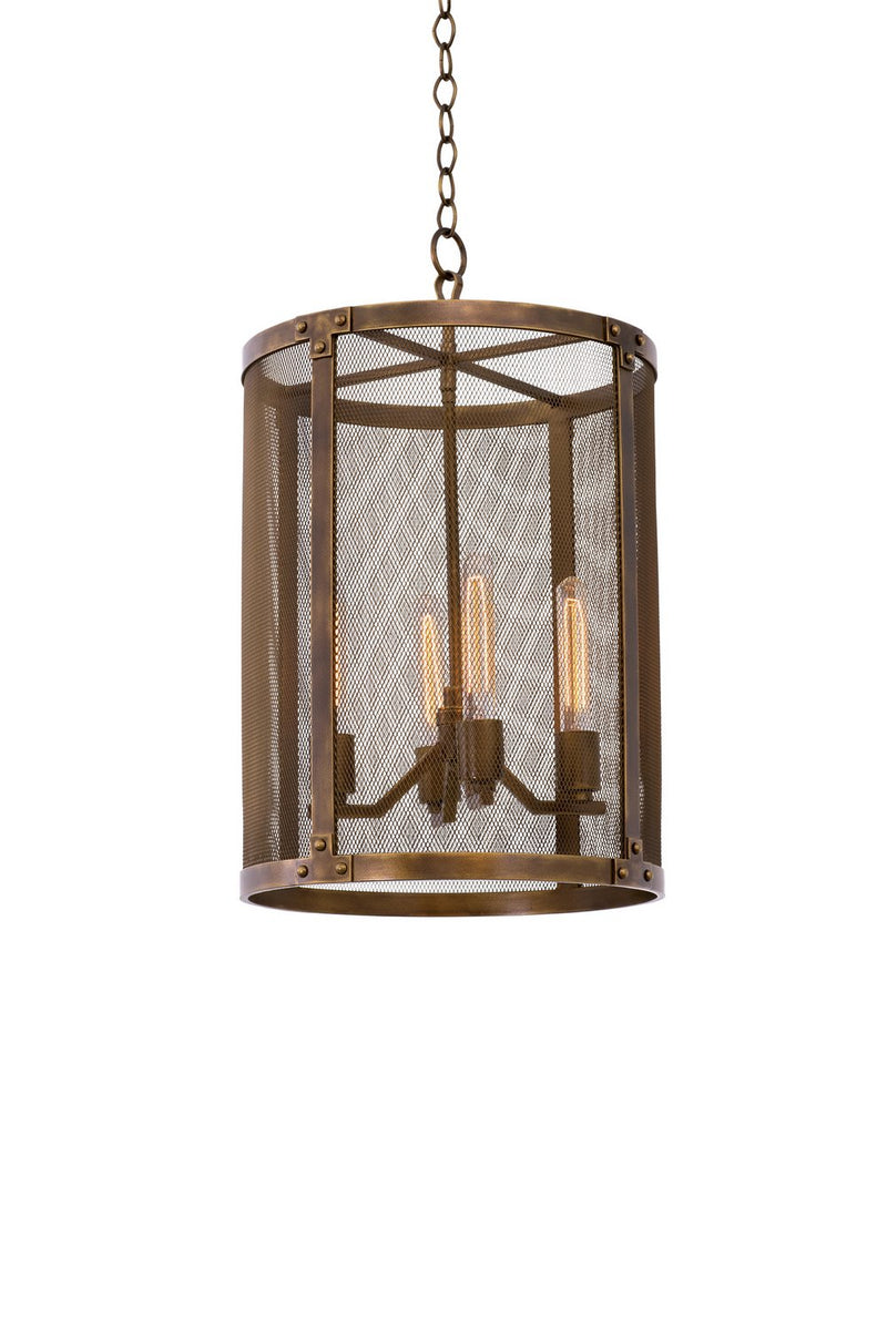 Chelsea 4-Light Chandelier in Copper Patina