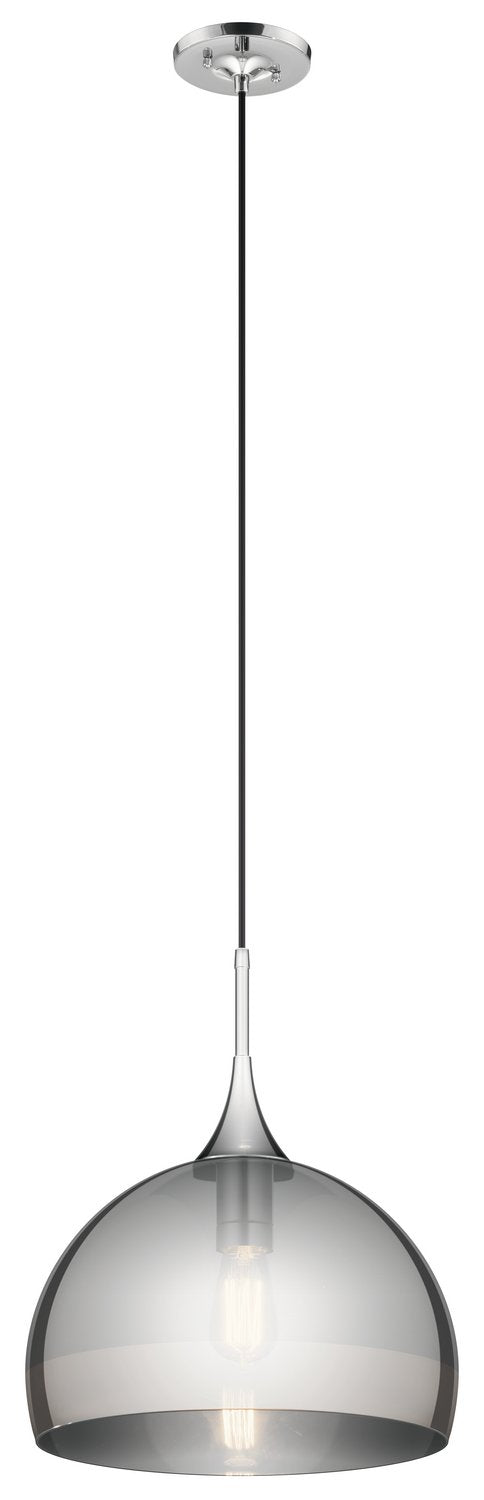 Tabot Large Pendant in Chrome