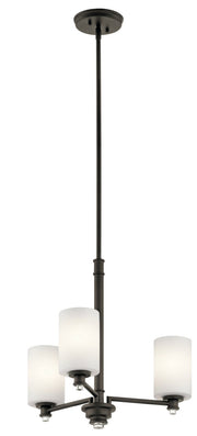 Joelson 3-Light Chandelier in Olde Bronze
