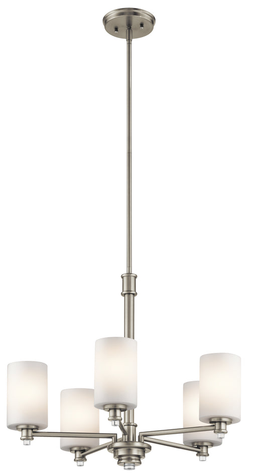 Joelson Chandelier 5-Light in Brushed Nickel