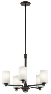 Joelson 5-Light Chandelier in Olde Bronze