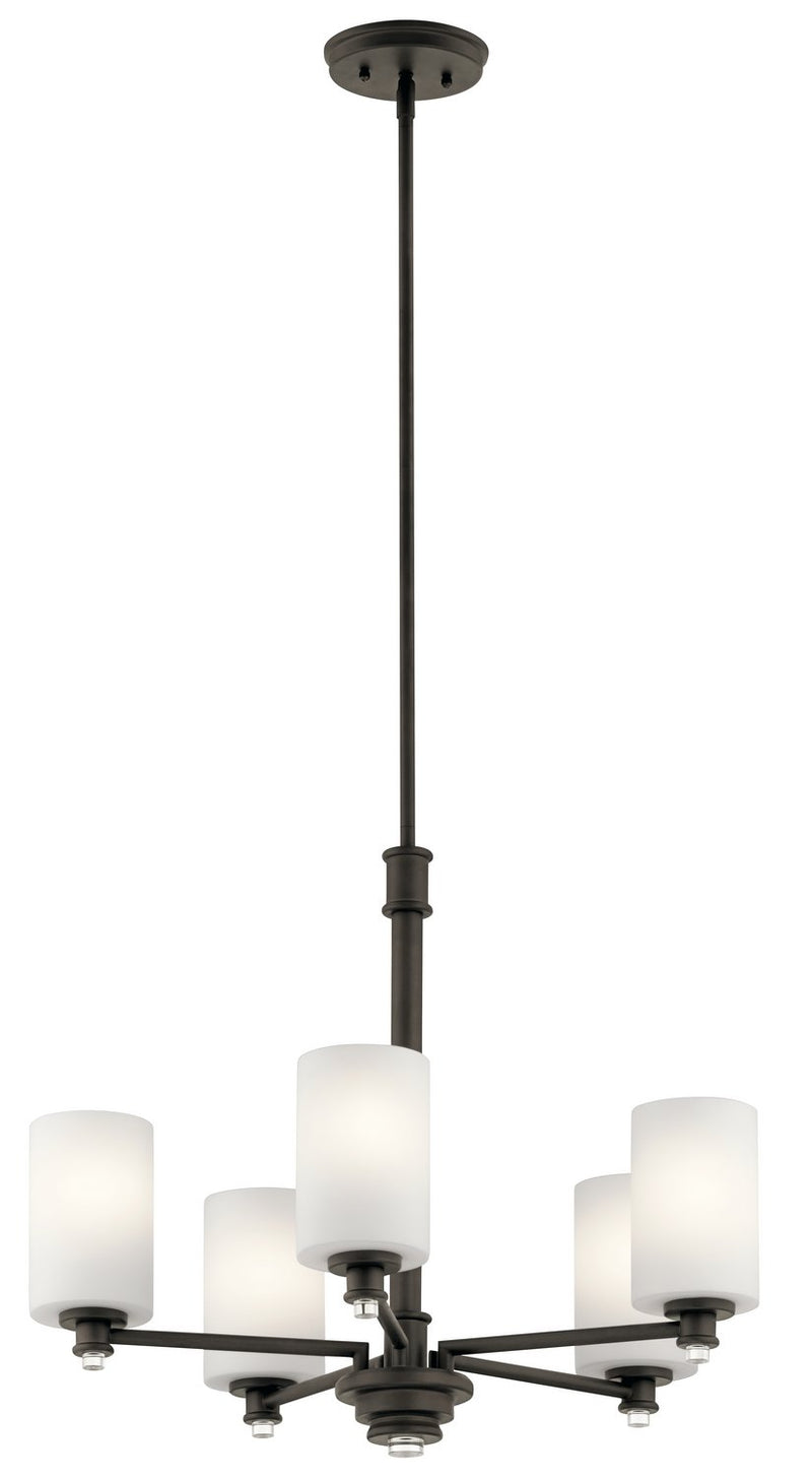 Joelson 5-Light Chandelier in Olde Bronze