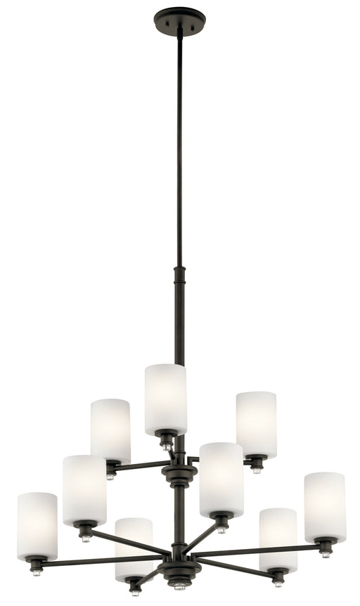 Joelson Chandelier 9-Light in Olde Bronze