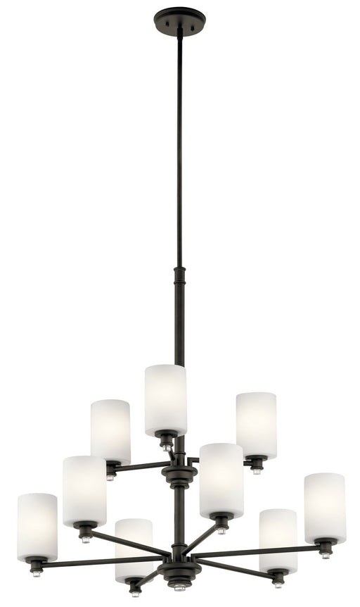 Joelson 9-Light Chandelier in Olde Bronze
