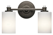 Joelson 2-Light Bath Vanity Light in Olde Bronze