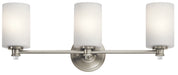 Joelson Bath Sconce 3-Light in Brushed Nickel