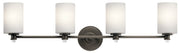Joelson 4-Light Bath Vanity Light in Olde Bronze