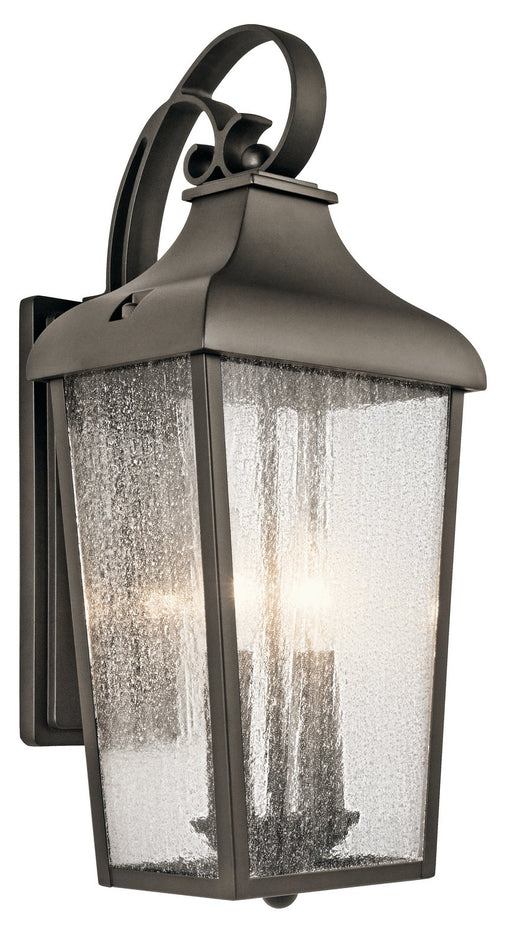 Forestdale 2-Light Medium Outdoor Wall Lantern in Olde Bronze