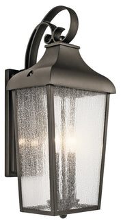 Forestdale 2-Light Large Outdoor Wall Lantern in Olde Bronze