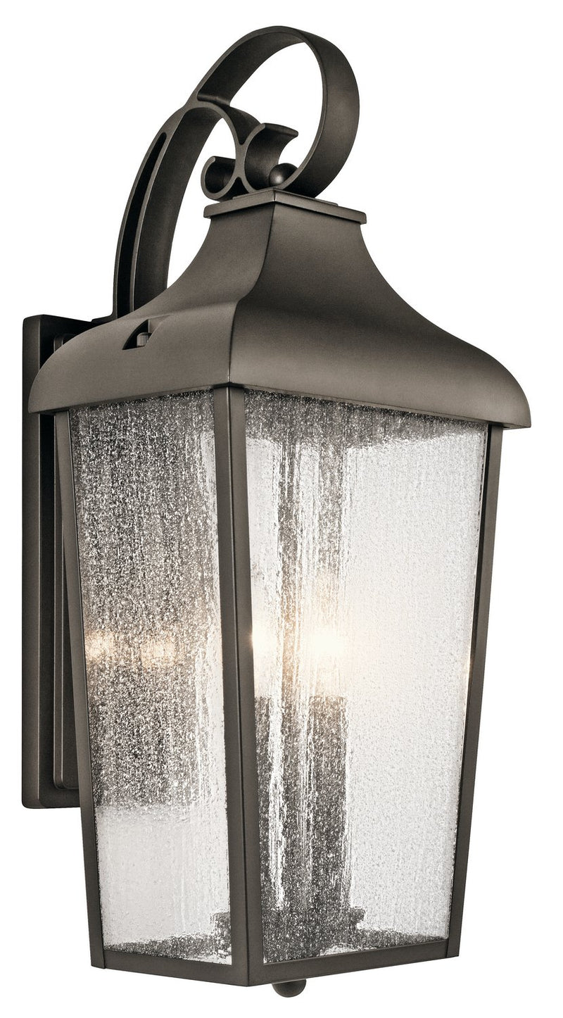 Forestdale 2-Light Large Outdoor Wall Lantern in Olde Bronze