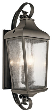 Forestdale 3-Light Outdoor Wall Lantern in Olde Bronze