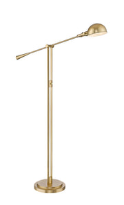 Grammercy Park 1 Light 12.75" Floor Lamp in Heritage Brass