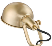 Grammercy Park 1 Light 12.75" Floor Lamp in Heritage Brass