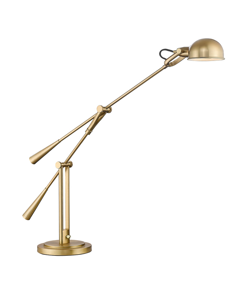 Grammercy Park 1 Light 10" Table Lamp in Heritage Brass