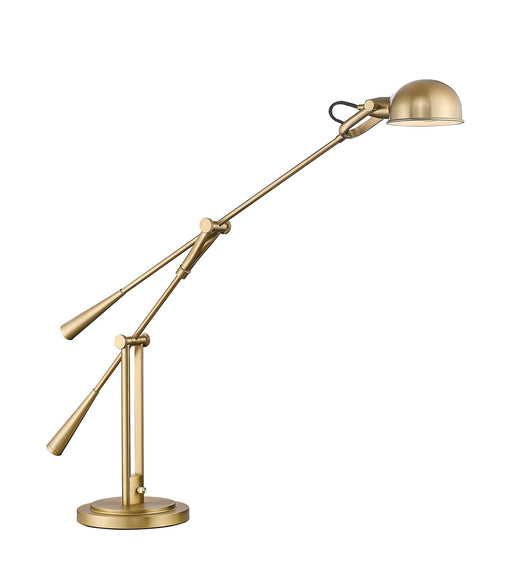 Grammercy Park 1 Light 10" Table Lamp in Heritage Brass