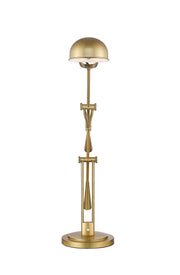 Grammercy Park 1 Light 10" Table Lamp in Heritage Brass