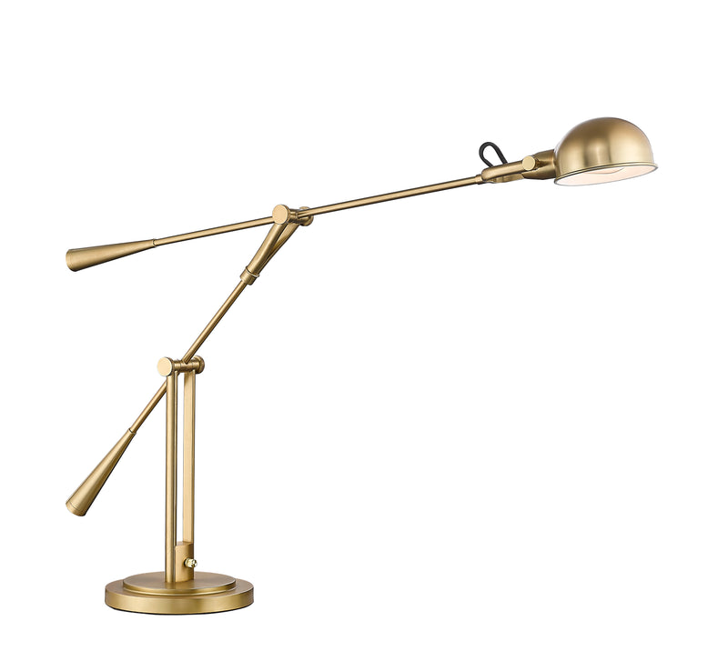 Grammercy Park 1 Light 10" Table Lamp in Heritage Brass