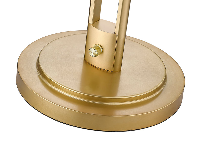 Grammercy Park 1 Light 10" Table Lamp in Heritage Brass