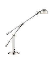 Grammercy Park 1 Light 10" Table Lamp in Polished Nickel