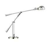 Grammercy Park 1 Light 10" Table Lamp in Polished Nickel