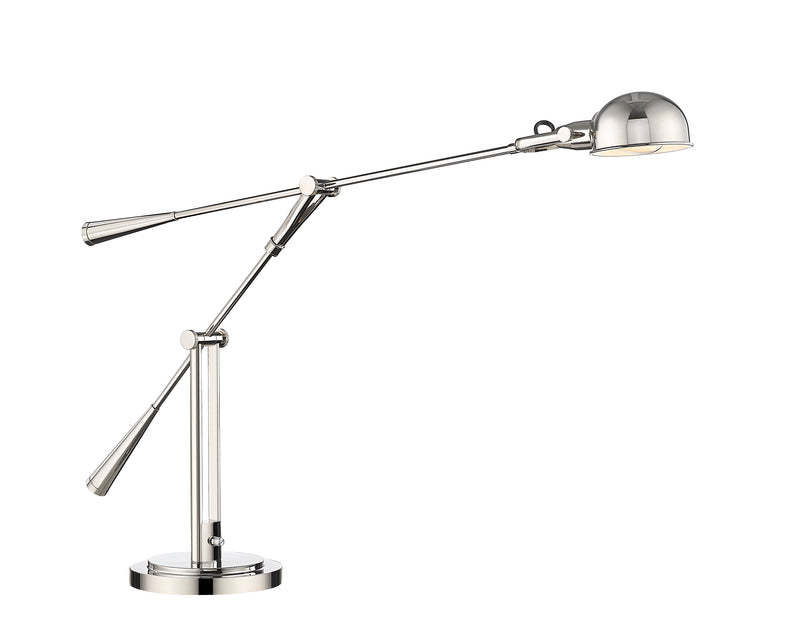 Grammercy Park 1 Light 10" Table Lamp in Polished Nickel
