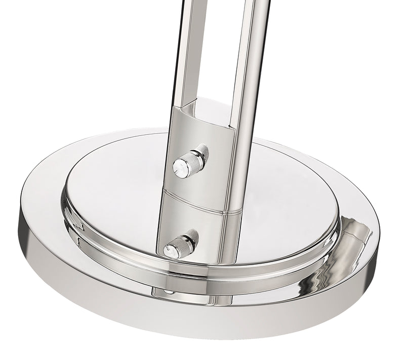 Grammercy Park 1 Light 10" Table Lamp in Polished Nickel