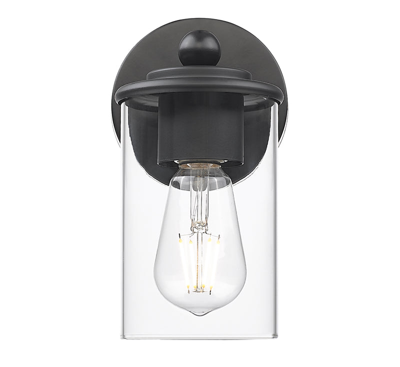 Thayer 1 Light 4.75" Wall Sconce in Matte Black