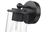 Thayer 1 Light 4.75" Wall Sconce in Matte Black