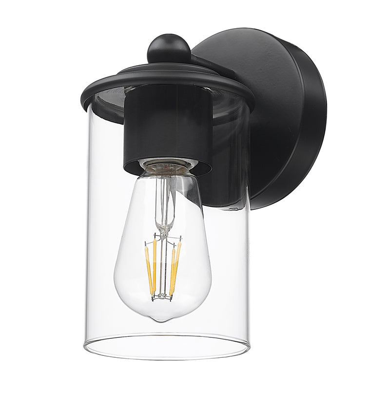 Thayer 1 Light 4.75" Wall Sconce in Matte Black