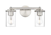 Thayer 2 Light 16" Vanity in Brushed Nickel